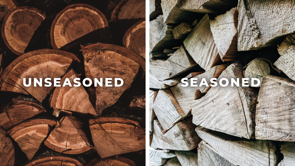 seasoned-vs-unseasoned – Salter's Fireplace – Salter's Fireplace