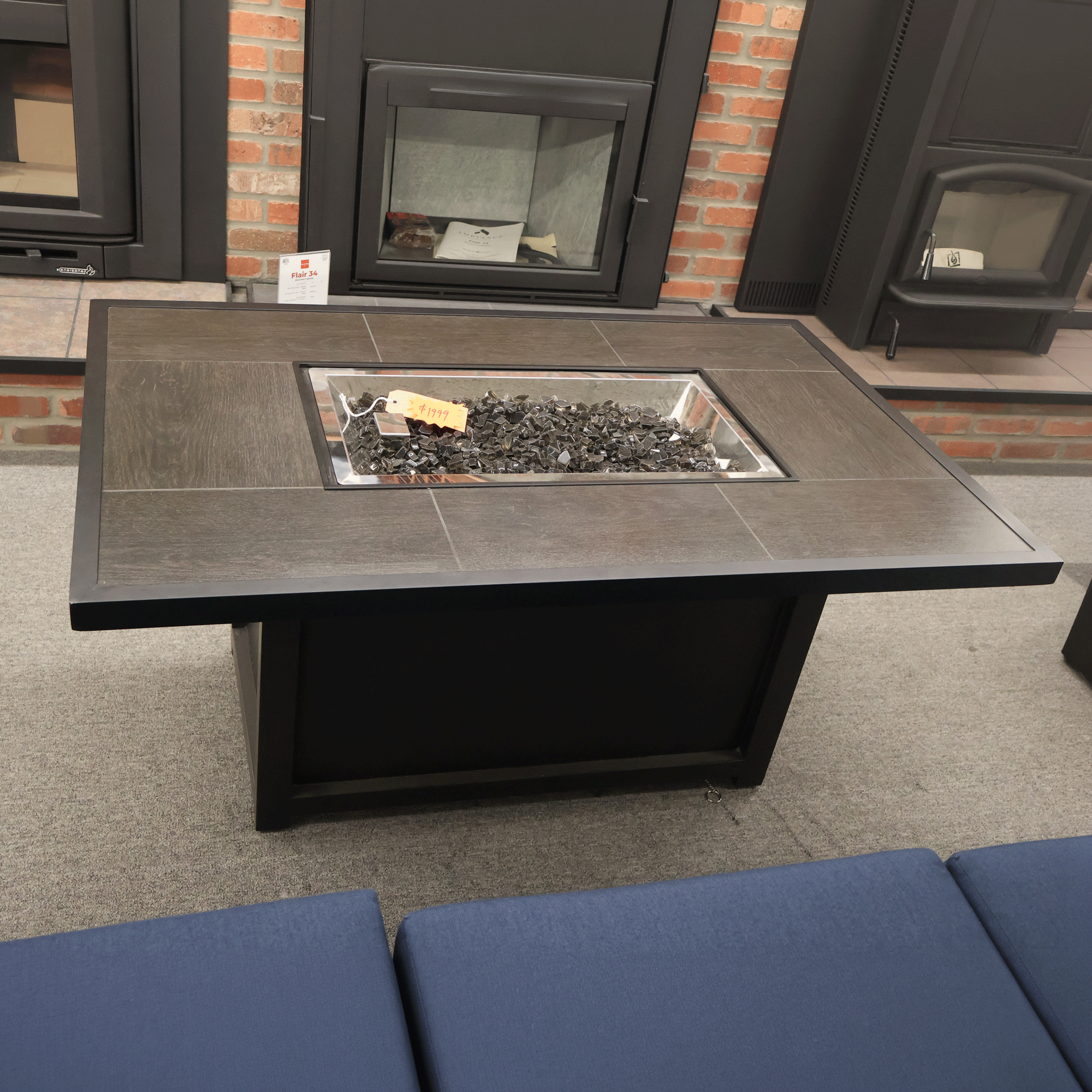 Cabana Coast Gramercy 50" x 32" Outdoor Fire Pit