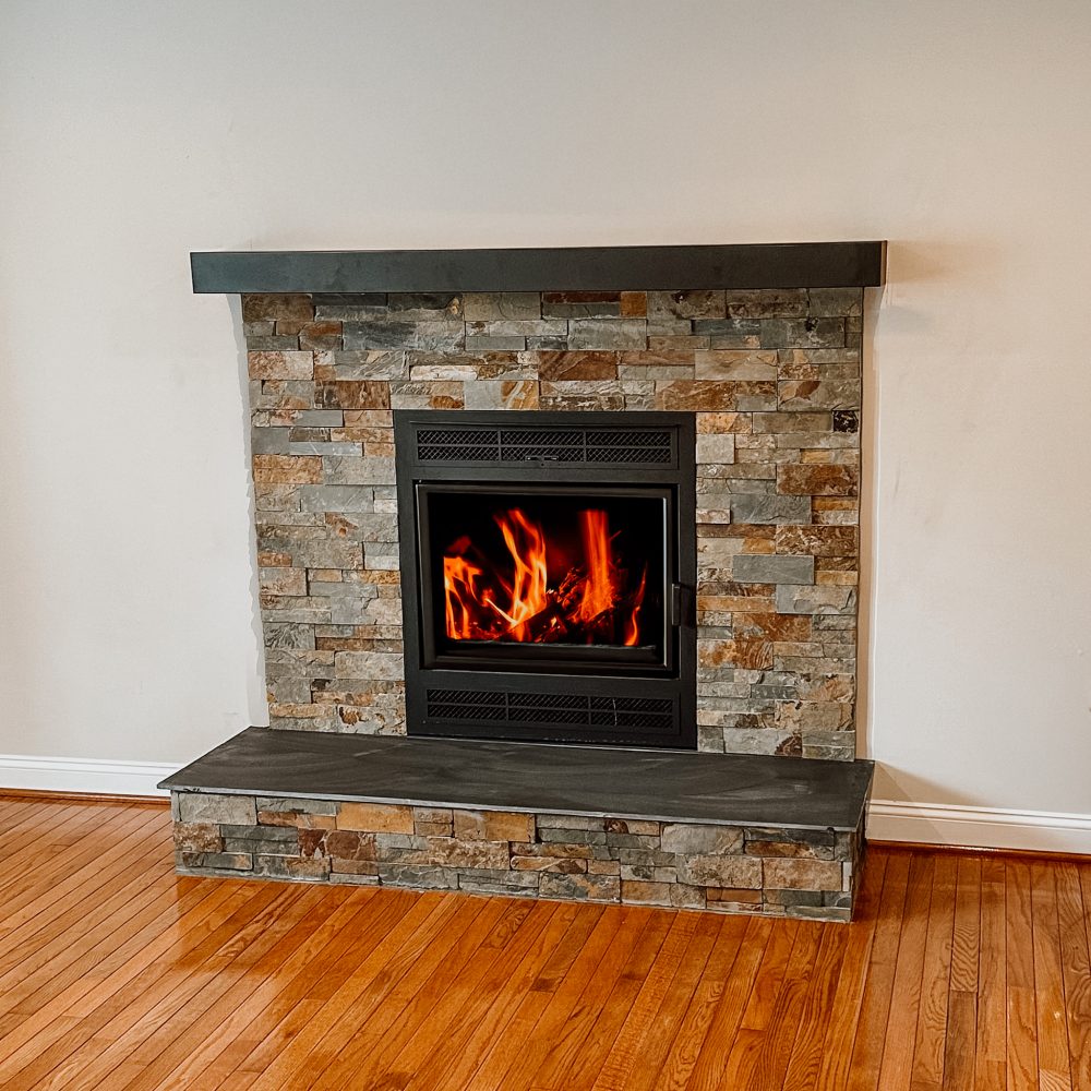 Elegance 42 Wood Fireplace by Ambiance